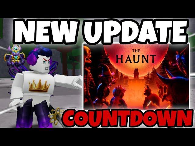 HAUNT EVENT Countdown Begins NOW in The Strongest Battlegrounds!