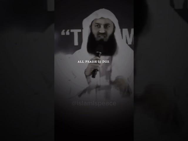 The meaning of Alhamdulilah  #muftimenk