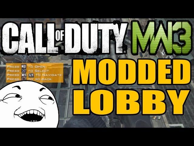 [PS3] Modern Warfare 3 Modded Lobby | YT-xOriginalModz