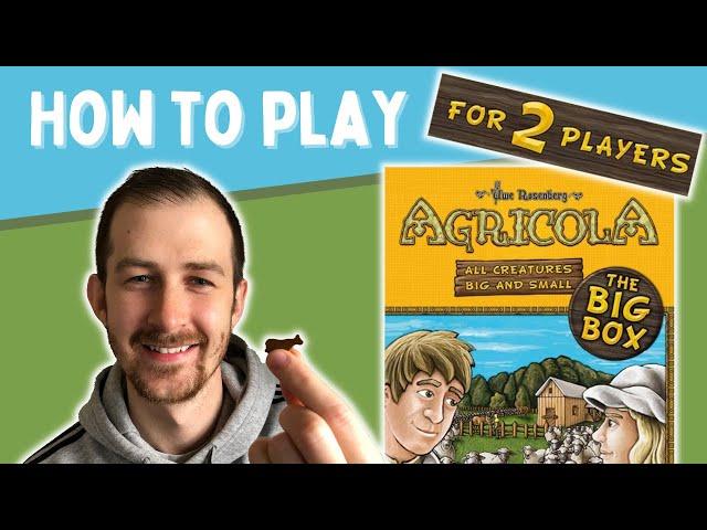 How To Play Agricola: All Creatures Big & Small (2 player game)