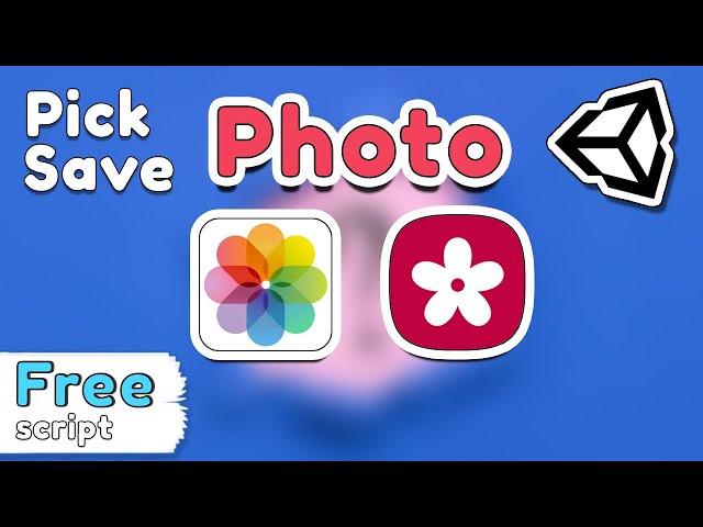 How I Pick Save Photo in Camera Roll (PC/iOS/Android) | Unity Visual Scripting Tutorial