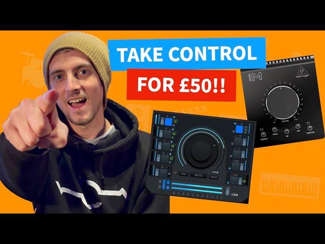 Two GREAT Budget Monitor Control Solutions! | Behringer Studio M | Ground Control Room