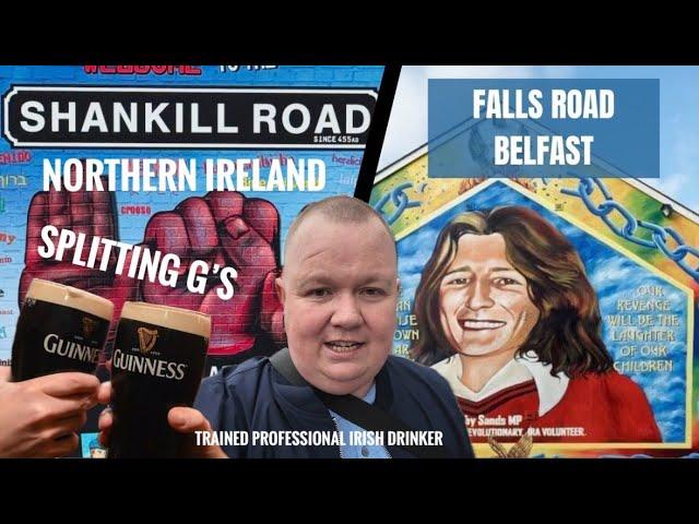 Pub Crawl on Belfast's notorious Shankill Road & Falls Road Northern Ireland with Stumpy Part 1 of 2