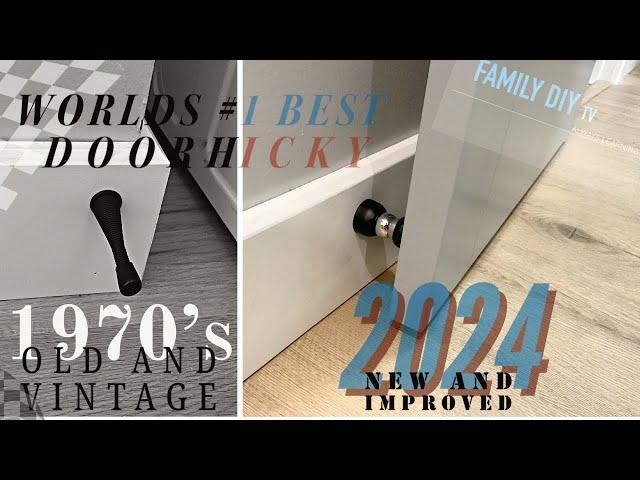 Upgrade Your Door Stops:Install Modern Magnetic Door Stops for a Sleek Look & Improved Functionality