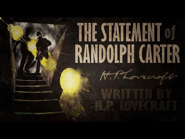 "The Statement of Randolph Carter" H.P. Lovecraft audiobook ― Chilling Tales for Dark Nights