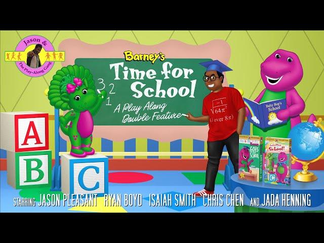 Barney's Time for School: A Play Along Double Feature