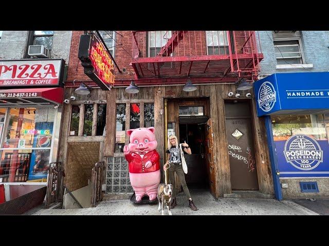 New York City LIVE Best Dive Bar & Walk to Times Square