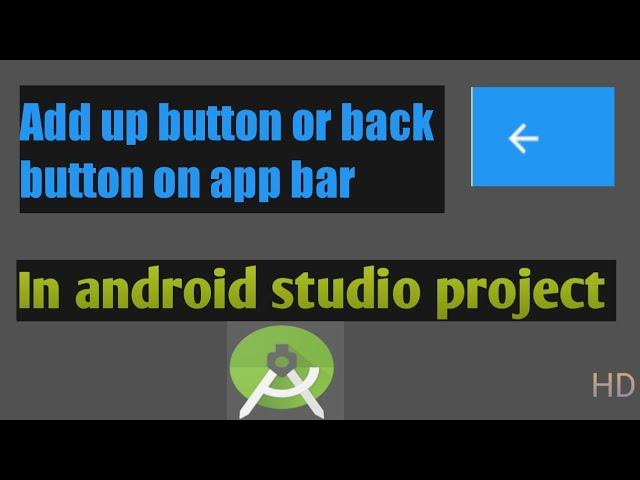 how to add back button or up button in android  action bar ?  Android Studio Tutorial ||2019||