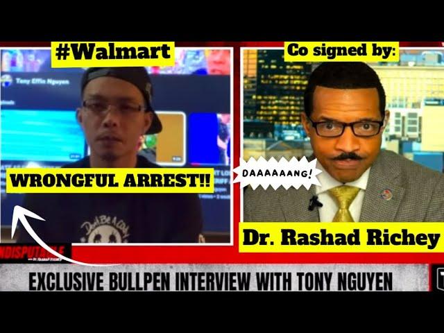 Walmart Wrongful Arrest! Victim in the #bullpen with @IndisputableTYT on my police brutality!