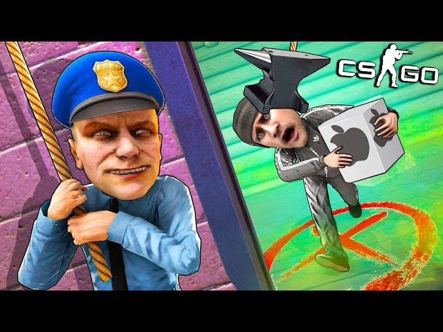 ОН УКРАЛ НОВЫЙ АЙФОН! ТРОЛЛЬ ОХРАННИК vs ГЛУПЫЙ ГОПНИК! МАНЬЯК В CS:GO (ВЕСЕЛЫЕ ПРЯТКИ В КС ГО)