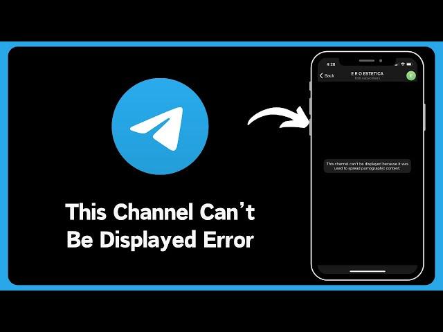 How to Fix Telegram "This Channel Cannot be Displayed Because it Was Used to Spread" on iPhone