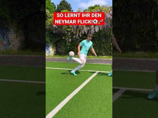 SO LERNT IHR DEN NEYMAR FLICK!️ #fussball #tipps #tricks #tutorial #shorts