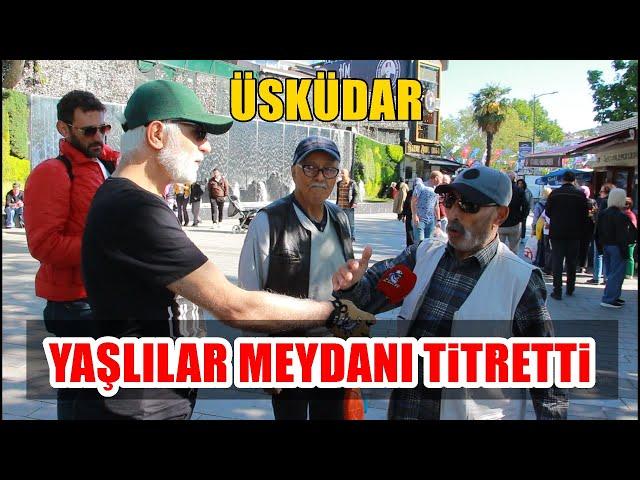 Üsküdar'da Güne Damgayı Yaşlılar Vurdu | Soluksuz İzleyeceksiniz | #zdayı #sokakröportajları #gündem