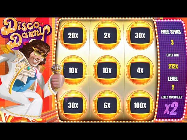  Disco Danny Big Win Bonus  A Slot By Netent.