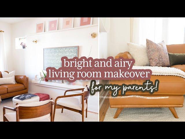 *EXTREME* Cramped and Dark Living Room Makeover! | Making Over My Childhood Home Part 2