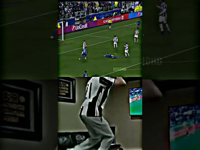 Juventus fan reaction to ronaldo's goal  #shorts