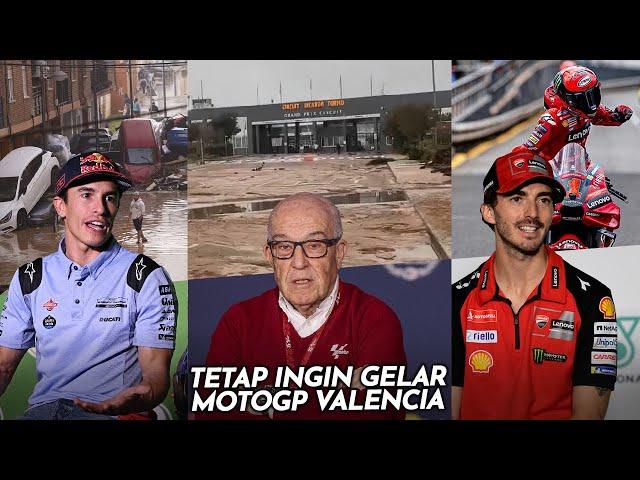 Sirkuit Valencia Jadi Tempat Pengungsian  Martin Pake Mesin Baru  Bagnaia PeDe Bisa Juara