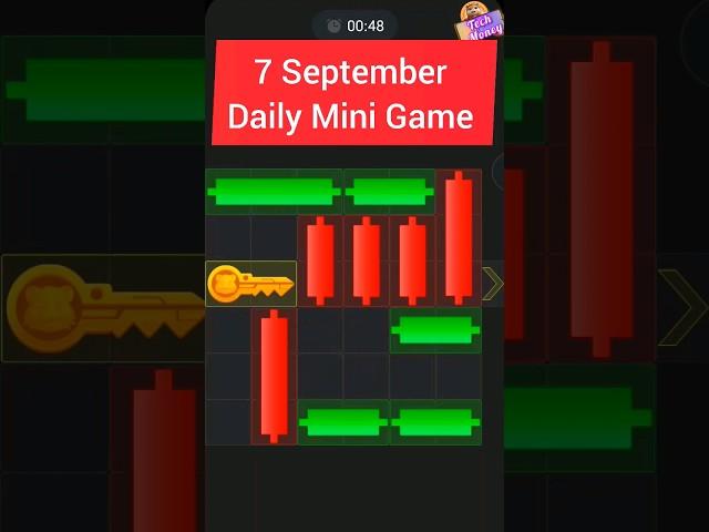 7 September Mini Game And Cipher Code  | Daily Cipher Code | Hamster kombat Daily Cipher Code