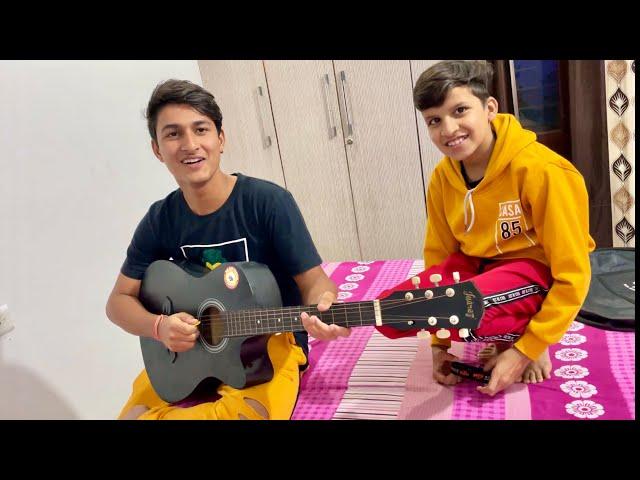 Sahil Ka New Guitar  