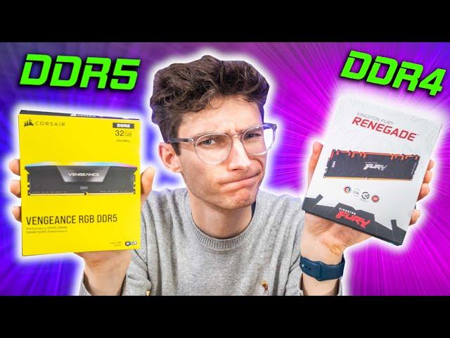 You're Probably Wasting Your Money...  DDR4 vs DDR5 RAM For Gaming!