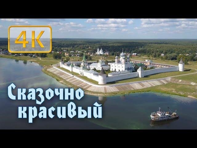 Сказочно красивый Свято-Троицкий Макарьевский Желтоводский монастырь.