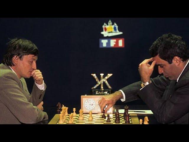 Kasparov ~ karpov - Championnat du monde Lyon 1990 (Français)