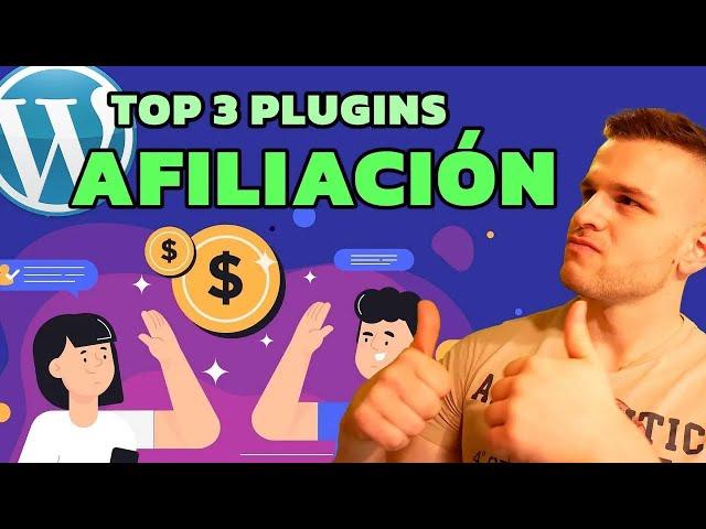  Los 3 mejores PLUGINS de AFILIADOS para WORDPRESS (2025)