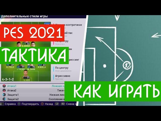 PES 2021 ЛУЧШАЯ Тактика и схема для меня. Я НАШЕЛ НОВУЮ СХЕМУ ПЕС 21