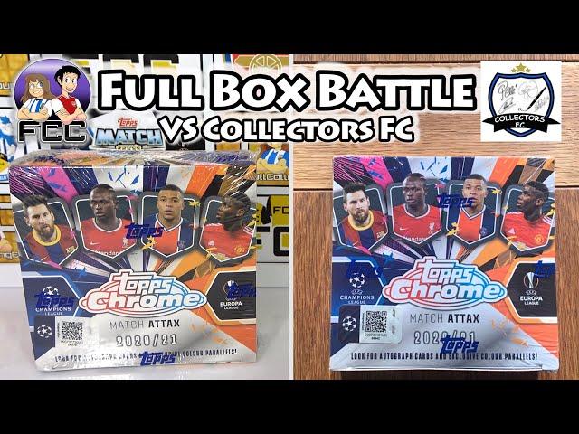 AUTO PULL! | Opening A Topps Match Attax Chrome 2020/21 Full Box | Box Battle VS Collectors FC | 4K