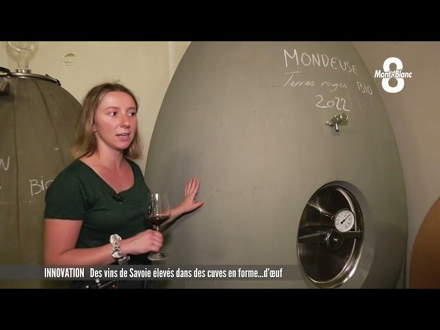 Des vins de Savoie élevés dans des cuves en forme ... d'œuf