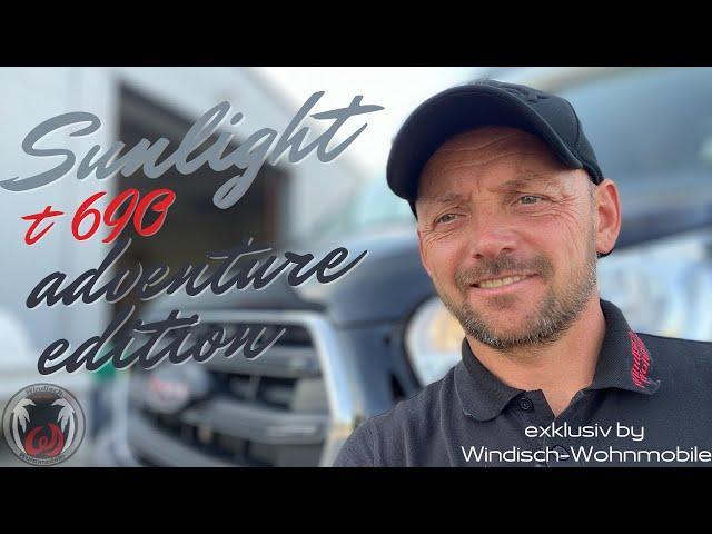 Sunlight T 690 Adventure Edition Queensbett auf Ford mit Fahrbericht exklusiv by Windisch-Wohnmobile