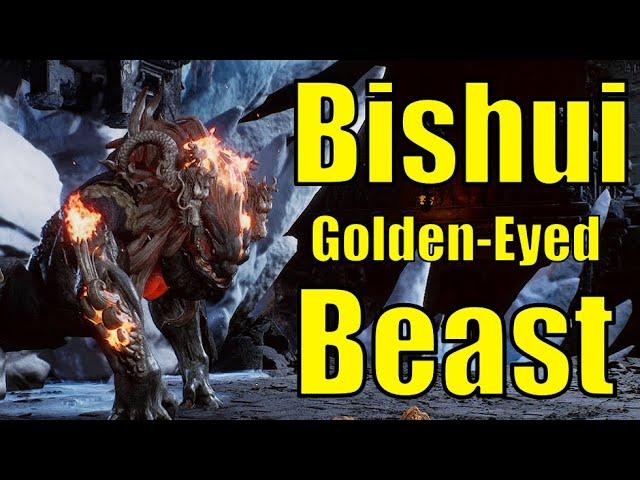 How to beat Bishui Golden Eyed Beast | Black Myth Wukong Boss Guide