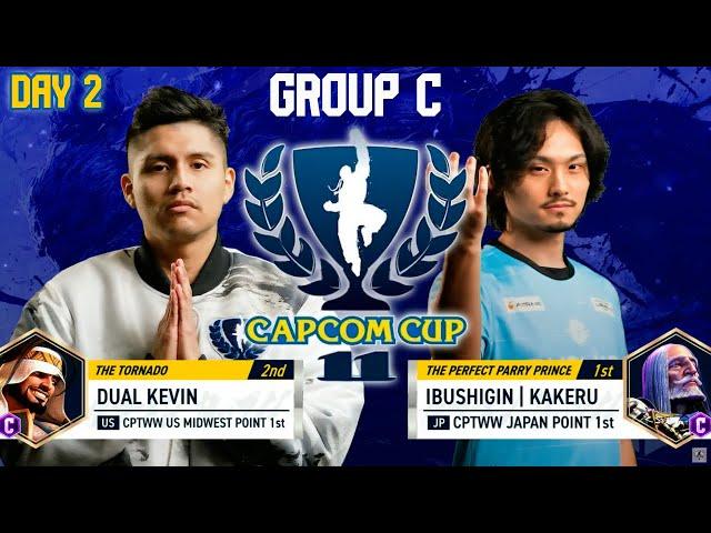 Capcom Cup 11 - Group Stage - Day 2- KAKERU (jp) vs. DUAL KEVIN (rashid)