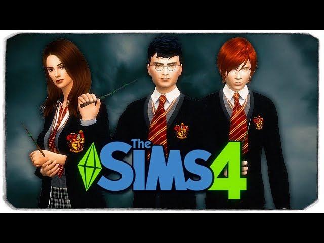 ГАРРИ ПОТТЕР, РОН УИЗЛИ И ГЕРМИОНА ГРЕЙНДЖЕР В SIMS 4 / (CAS HARRY POTTER, SIMS 4)