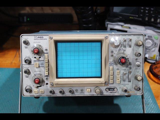 Tektronix 465 Repair (Horz sweep Issues)