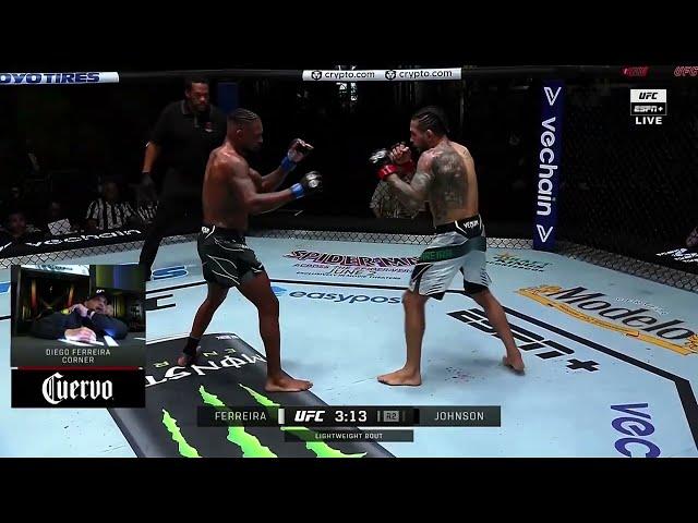 Diego Ferreira KO's Michael Johnson | UFC VEGAS 73 |