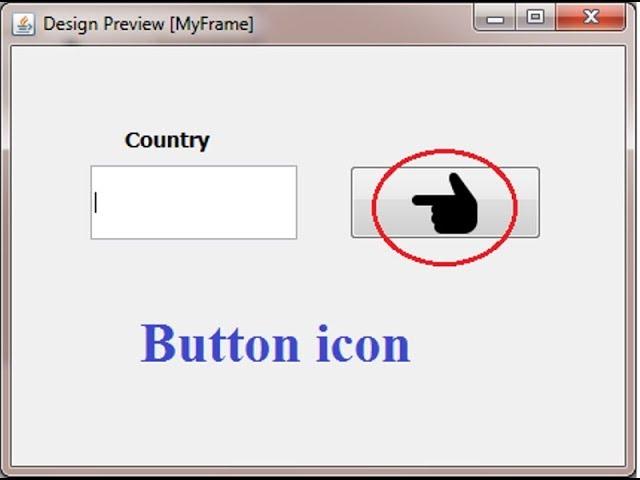 How to add image icon to jButton in java swing using NetBeans