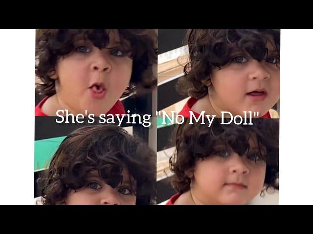 Amal Muneeb Saying "My Doll" , "No My Doll" | Watch her last reaction cutiee MashaAllah