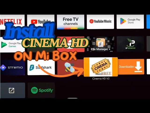 How to install Cinema HD on Mi Box (Sideload Cinema APK on Android TV box)