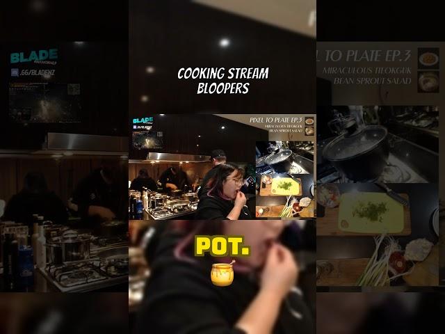 Cook Streams Are Fun?! | Stream Bloopers #shorts