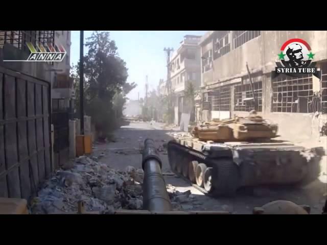 СИРИЯ ПРОЦЕСС ЗАЧИСТКИ ОСТАТКОВ ТЕРРОРИСТОВ ССА В ДЖОБАРЕ (Syrian Civil War ) (ANNANEWS )