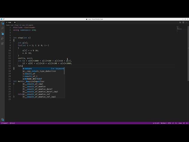 Задача 457. Постоянная Капрекара. acmp.ru C++