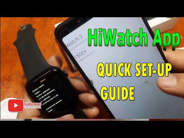 HiWatch App Setup - Quick Guide