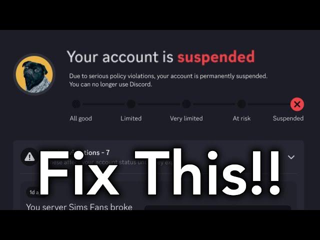 How to Resolve A DISABLED  Discord Account [NEW METHOD].