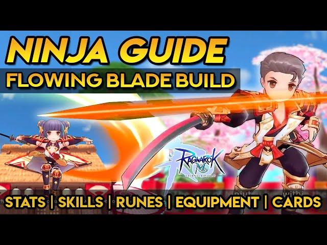 NINJA AUTO ATTACK BUILD FOR PVE ~ Stats, Skills, Runes, Equipment, Cards & Tips!