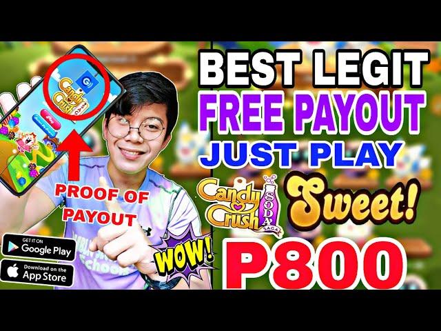 EARN GCASH P800 GCASH PER DAY! JUST PLAY CANDY CRUSH! NO NEED INVITES 101% LEGIT 