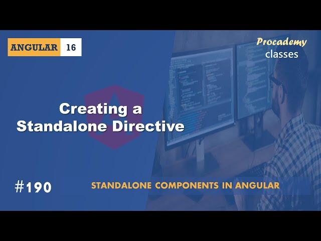 #190 Creating a Standalone Directive | Standalone Components | A Complete Angular Course