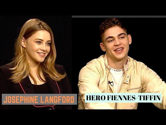 'AFTER' Hero Fiennes-Tiffin & Josephine Langford on REAL Romance and Intimate Scenes (2019)