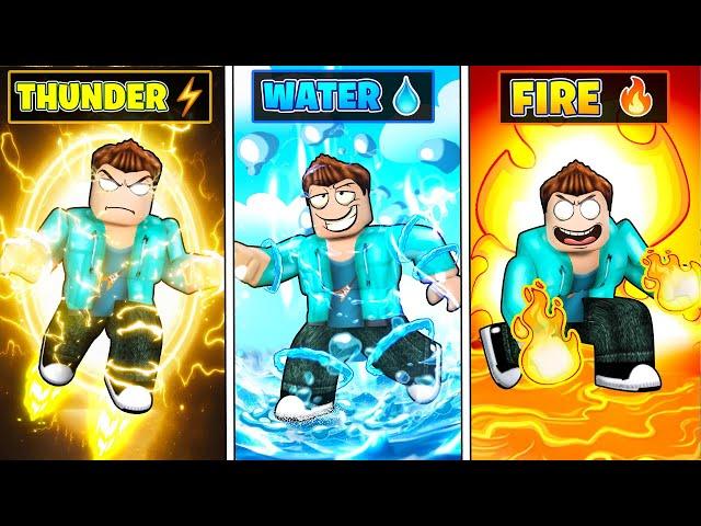 SHIVANG GOT ELEMENTAL POWERS IN ROBLOX CARD BATTLE !!