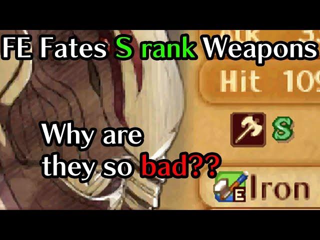 Viability of S-rank Legendary Weapons in Fire Emblem Fates